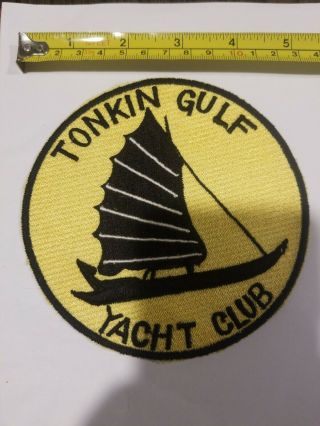 Vietnam Era Tonkin Gulf Yacht Club Jacket Patch