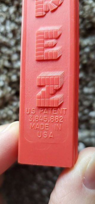 Vintage Pez Dispensers No Feet Monster Made In The USA 3