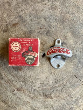 Vintage Starr X Coca Cola Bottle Opener Coke Box