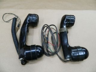 Vintage Naval Sea Systems Stromberg Carlson US Navy Boat Sound Powered Handsets 2
