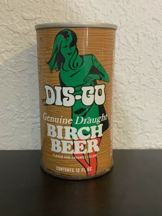 Dis - Go Birch Beer Pull Tab Soda Can