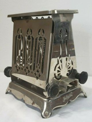 Antique Hotpoint Toaster 115t17 Edison Electric Appliance Two Slice No Cord