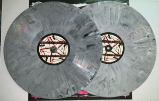 Marilyn Manson,  Lest We Forget,  The Best Of.  Gray Splatter Vinyl 2lp Set,