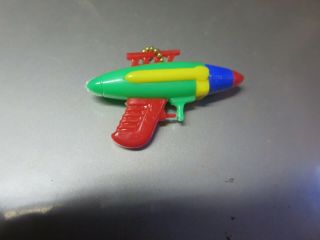 Plastic Space Ray Gun Keychain Puzzle