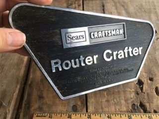 Sears Craftsman Router Crafter Plastic Cap For End Of Router 2
