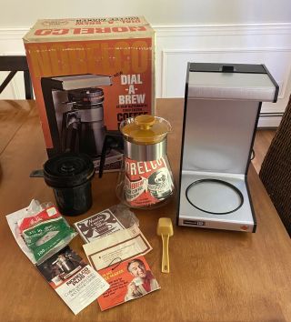 Vintage Norelco Dial - A - Brew 12 Cup Automatic Coffee Maker Hb5150