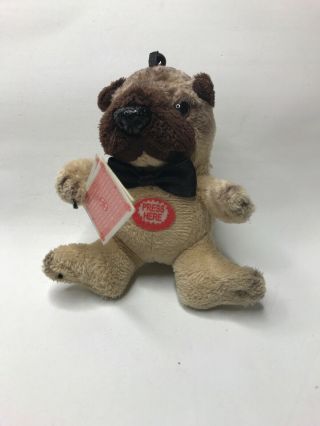 Just For Laughs Talking Plush Dog Sings Kenny Rogers The Gambler Holding Cards