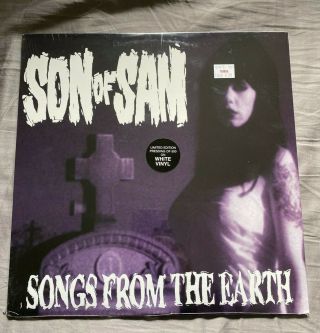 Son Of Sam Songs From The Earth White Vinyl Lp Ltd 500 2001 Afi Misfits