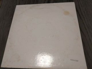 The Beatles White Album 2 Lp Apple Decal,  Numbered,  With Inserts