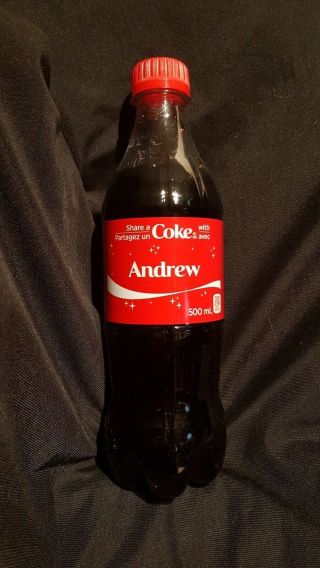 Share A Coke With Andrew Canada Exclusive Christmas Edition 2018