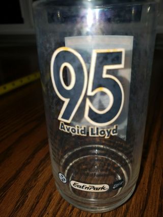 1997 Pittsburgh Steelers ' Greg Lloyd Eat ' n Park Promotional glass (Coca Cola) 2