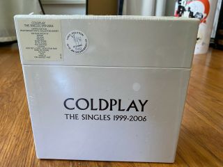Coldplay The Singles: 1999 - 2006 Box Set Vinyl 15 X 7 "