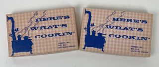 2 Boxes Vintage Current Inc Recipe Cards 3x5 Here 