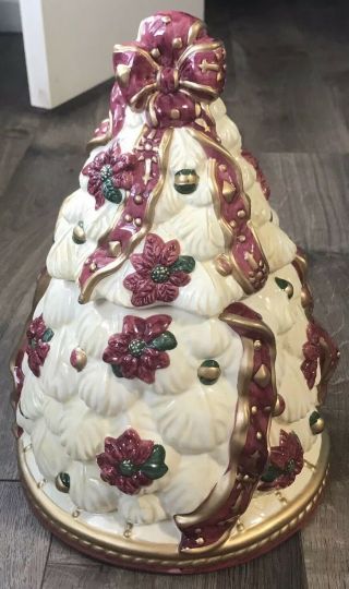 Home For The Holidays Ceramic Christmas Tree Cookie Jar