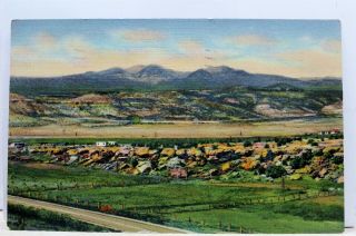 Mexico Nm Mt Taylor Santa Fe Railway Postcard Old Vintage Card View Standard