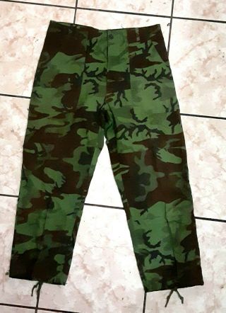 South Vietnamese Arvn Ranger Pattern Trousers Vietnam War Camo Large