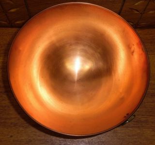 Vintage Copper Mixing Bowl - Fabrique En France 2