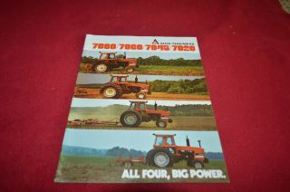 Allis Chalmers 7080 7060 7045 7020 Tractor Dealer Brochure Yabe20