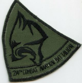 Vn Made 214th Combat Aviation Battalion Cougars Pocket Patch