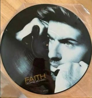 George Michael Faith - Extremely Rare 12 " Picture Disc -