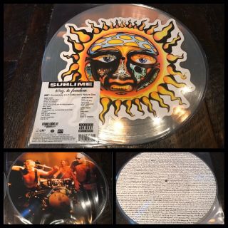 Sublime 40 Oz To Freedom 2x Lp Picture Disc Vinyl Record Store Day Rsd - Ska Punk