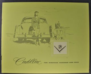 1950 Cadillac Brochure 60 Special 61 62 75 50 Not A Reprint