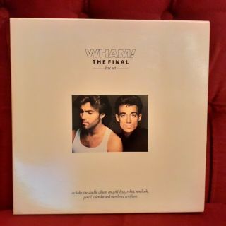 Wham - The Final Box Set - Gold Double Vinyl Lps - Rare And Limited