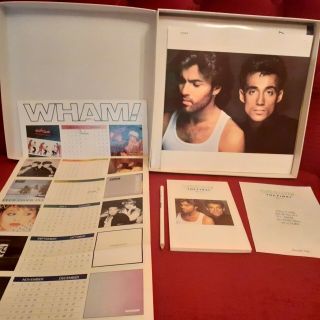 WHAM - THE FINAL BOX SET - GOLD DOUBLE VINYL LPS - RARE AND LIMITED 2