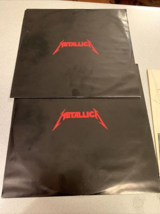Metallica And Justice for All [2LP] Vinyl,  LP Elektra 1st Press VG VG,  OG Inner 3