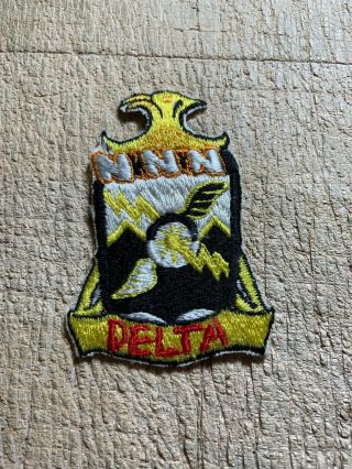 Cold War/vietnam? Us Army Patch - Unknown Unit/ " Nnn Delta " Beauty