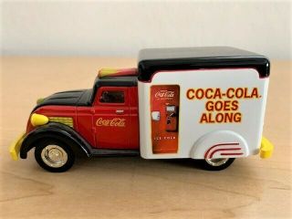 COCA - COLA MATCHBOX 1937 DODGE AIRFLOW TRUCK (YPM 96505) w/COA & BOX 2