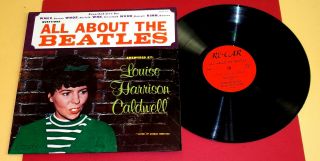 Rare 1964/65 Louise Harrison Caldwell Lp - Questions All About The Beatles -
