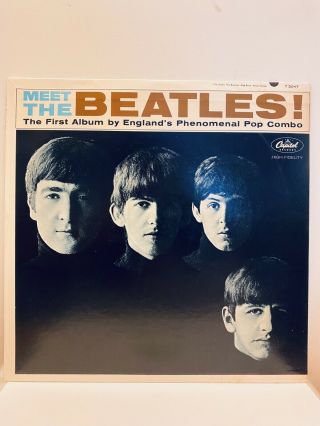 The Beatles - Meet The Beatles Capitol 1964 Mono Scranton W/sears Shrink Ex Wax