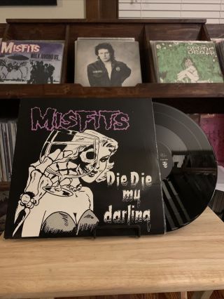 Misfits Die Die Die My Darling 12” Ep 1984 First 1st Press Rare Punk Danzig Kbd