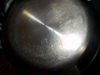 chef ' s ware by towncraft skillet/ omlet pan T304 8 1/2 inch across USA SS 2