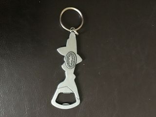 Dogfish Head Craft Brewed Ales Pewter Key Chain Ring Bottle Opener – 3 And 5/8th