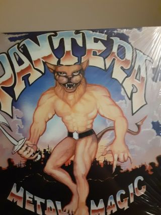 Vintage 1983 Pantera Lp Album Record Metal Magic Still Never Opened