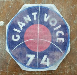 Avro Vulcan Raf Royal Airforce Patch Bomb Competition Giant Voice 1974
