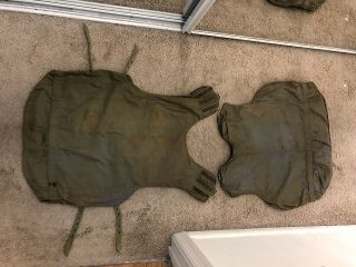 SOVIET RUSSIAN ARMY 6B3 TM ARMOR VEST size 1 made with kevlar pouch no plate 2