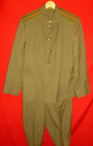 1976 Russian Soviet Army Officer Field Uniform Jacket Pants Sz 48 S Ussr
