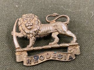 Rhodesian Army Staff Corp Hat / Beret Badge