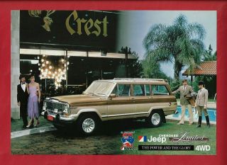 Jeep Cherokee Limited 4wd Brochure