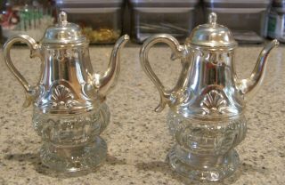 Vintage Guardian Service Ware Teapot Salt And Pepper Shakers Xclnt Cond