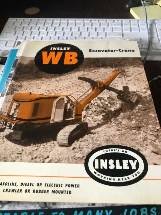 Insley Wb Excavator Crane Brochure (aa)