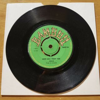 Cables How Can I Trust You Bamboo 1970 Bam 19 Uk 7” 45 Vinyl Reggae