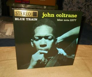 Vintage John Coltrane Blue Train Blue Note 1577 Record Album Lp Old Jazz