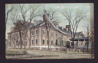 Old Vintage 1911 Postcard Of Harvard Union Harvard College Cambridge Ma