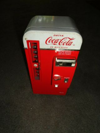 1994 Coca Cola Vendo Vending Machine Musical Bank