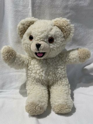 Vintage Snuggle Fabric Softener Plush Teddy Bear Lever Bros 1986 Russ Berrie 9 "