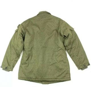DDR NVA EAST GERMAN ARMY WINTER ISSUE QUILTED JACKET in STRICHTARN CAMO 2